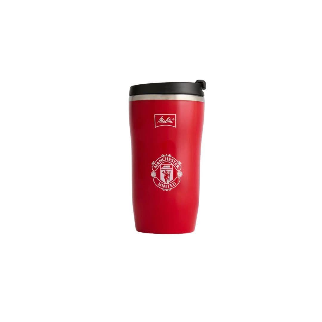 Manchester United Melitta Thermal Leakproof Travel Mug 250ml Red