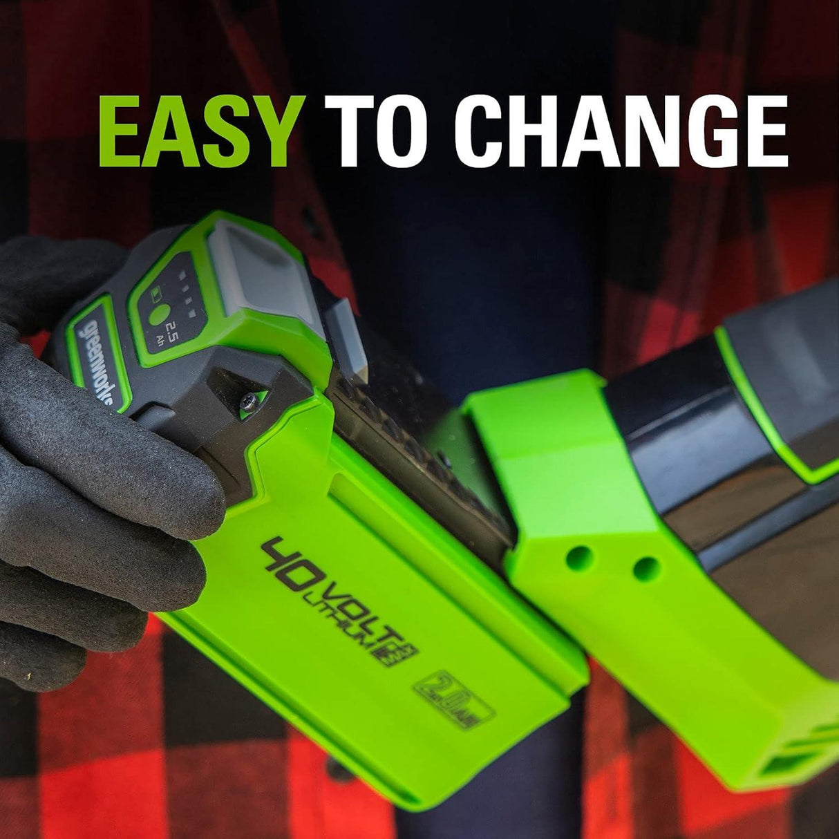 Greenworks 40V 2.5Ah Lithium-Ion Battery