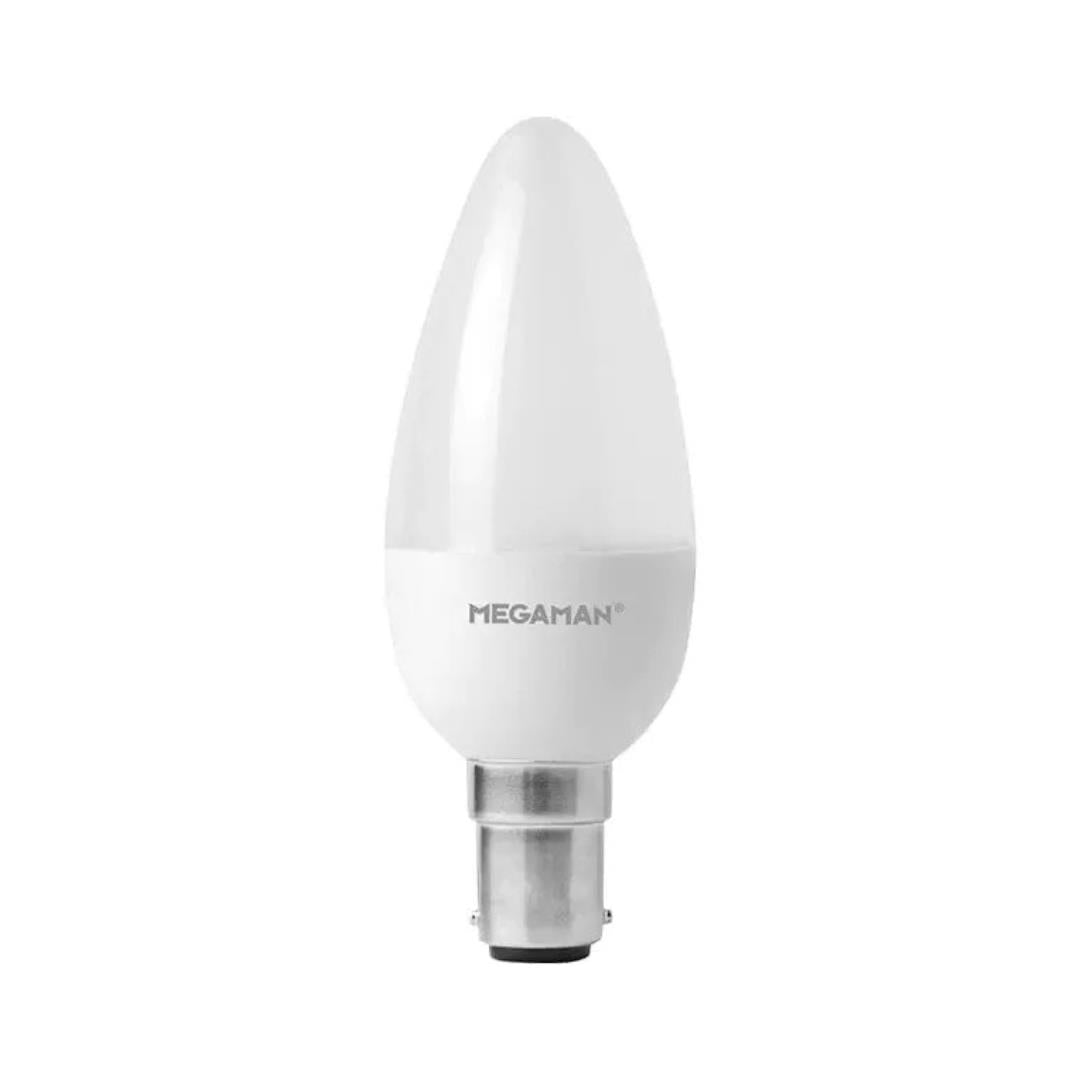 Megaman LED Dimmable Candle Lightbulbs Pack of 10