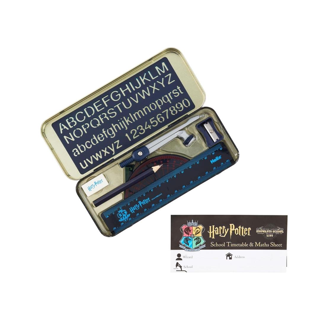 Harry Potter Stationery Set by Helix includes Geometry Set