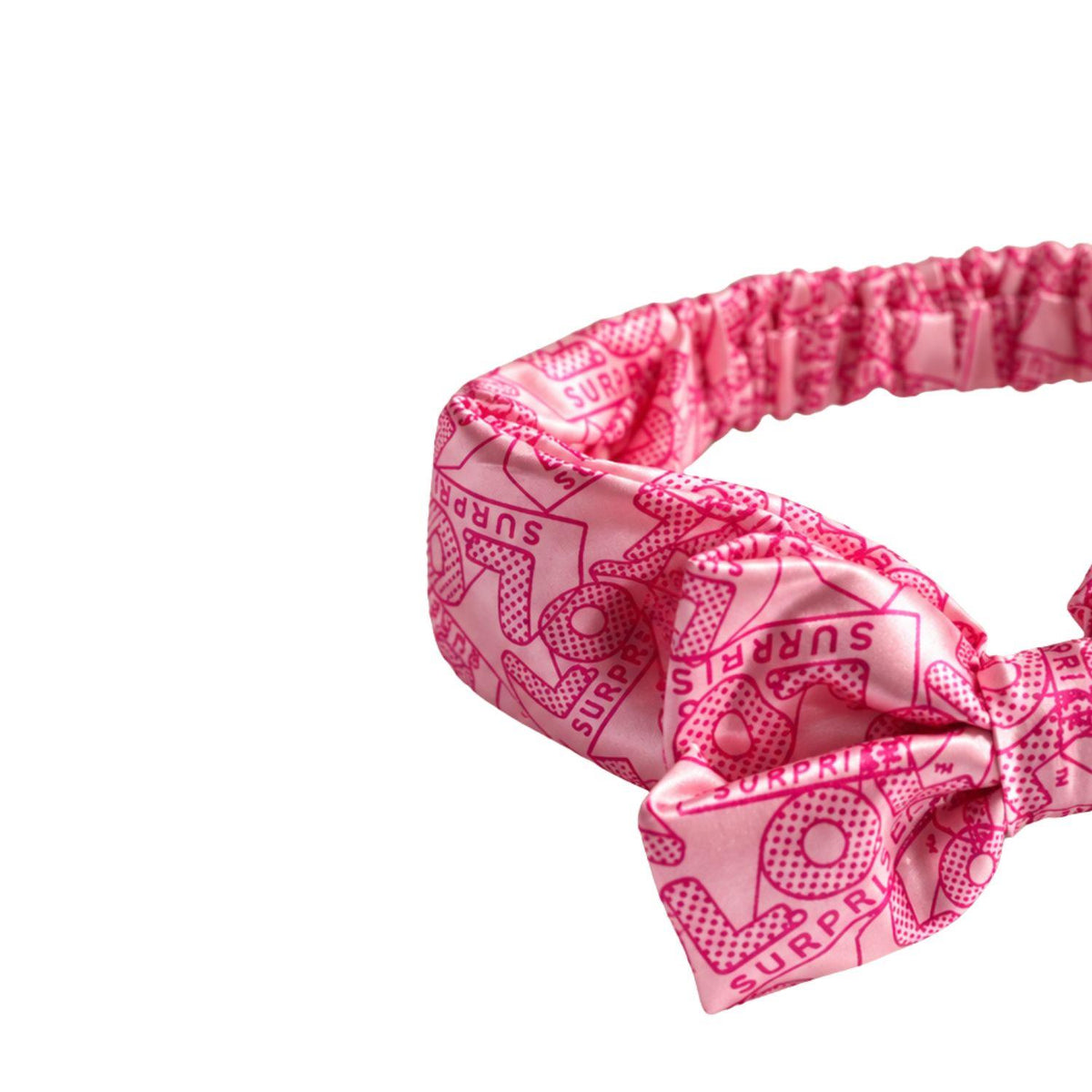 LOL Printed Bow Hairband One Size Pink