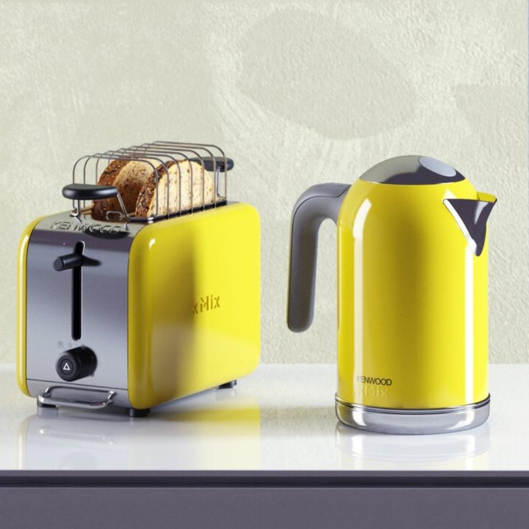 Kenwood TTM028 KMix 2 Slot Toaster 900W Yellow