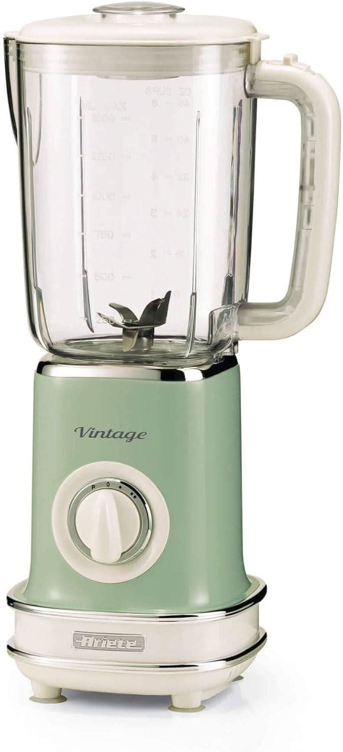 Ariete Vintage Blender 500W 1.5L 2 Speed with Pulse Function - Green