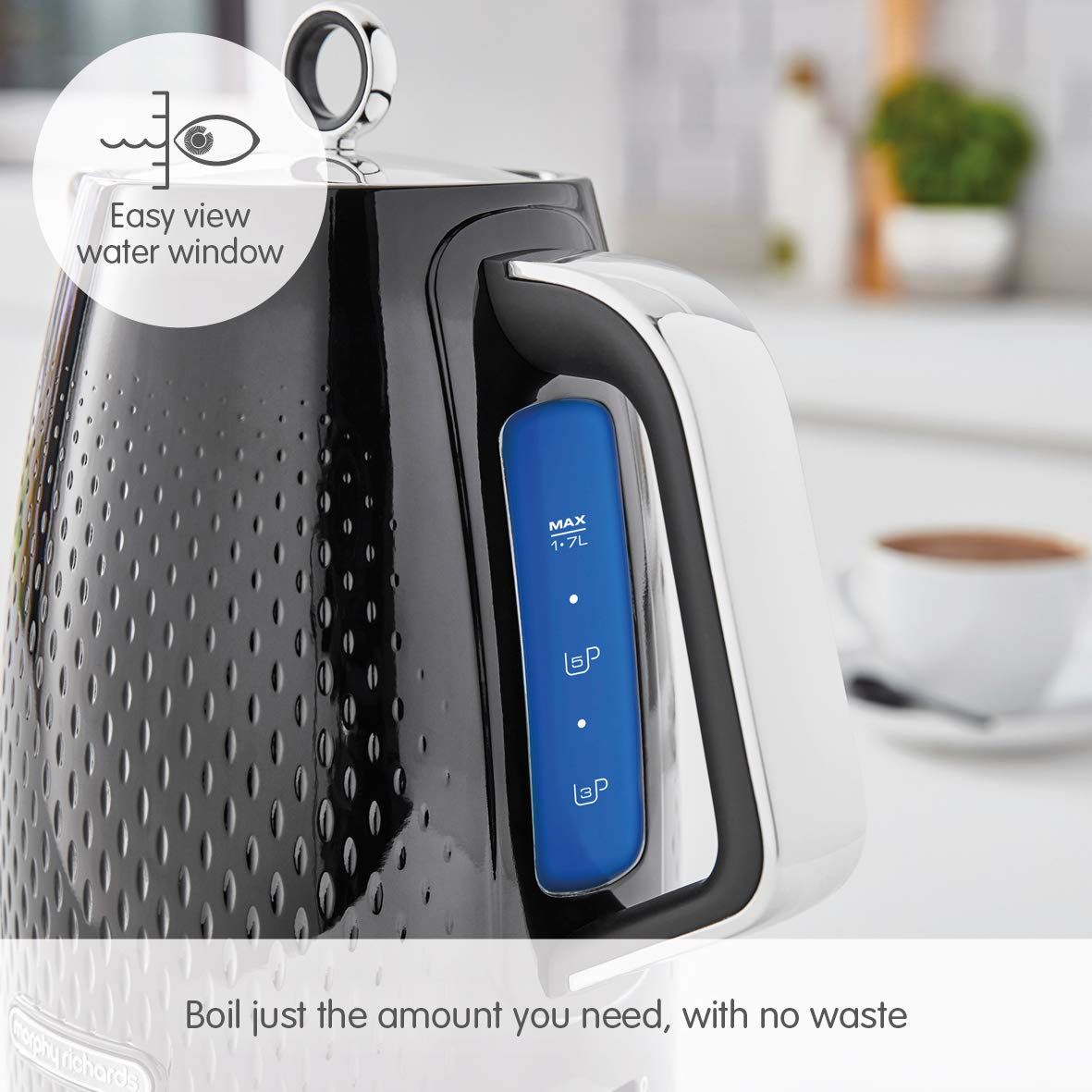 Morphy Richards VERVE JUG KETTLE BLACK
