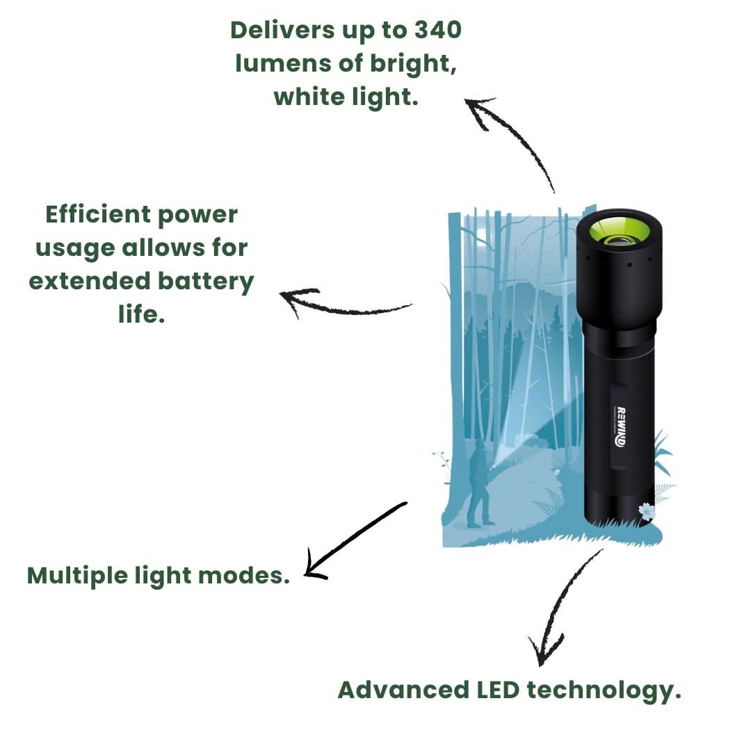 Rewind Robust LED Torch