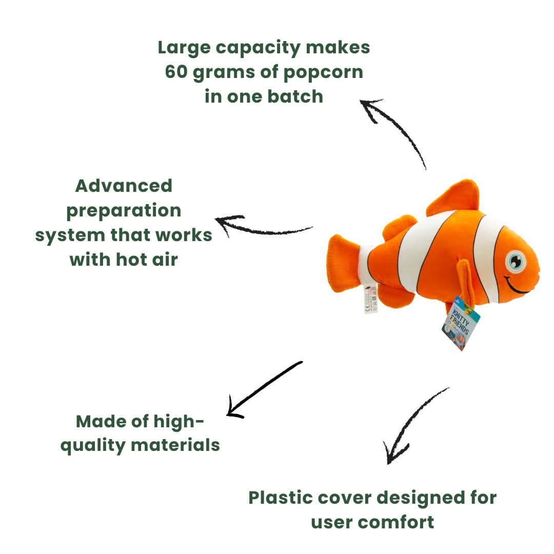 Collection of our 7 Sealife Knitty Friends