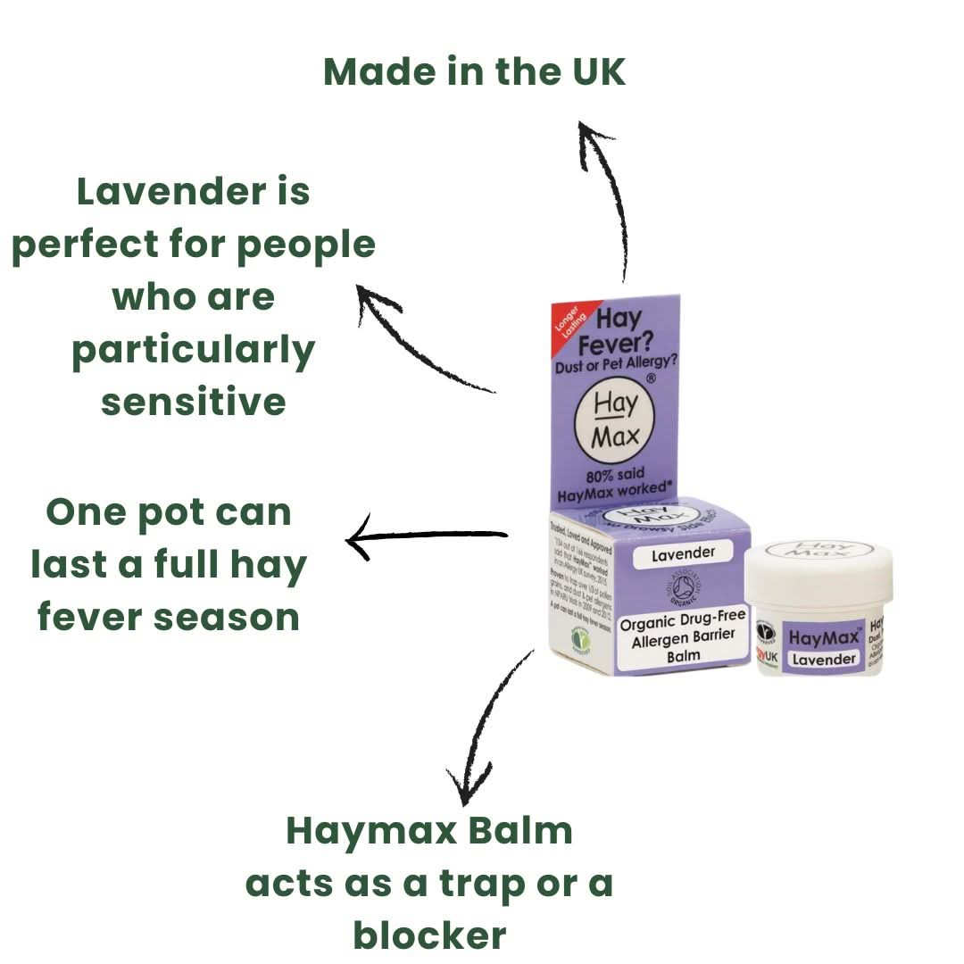 HayMax Organic Allergen Barrier Balm Lavender 5ml