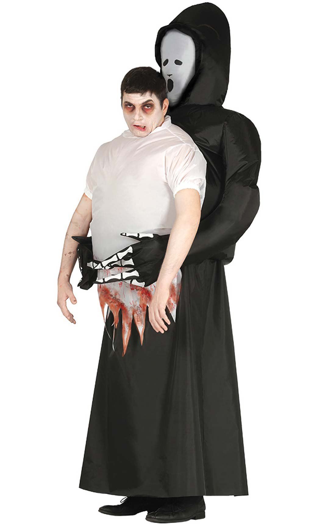 Adult Death Carry Me Inflatable Halloween Costume - L