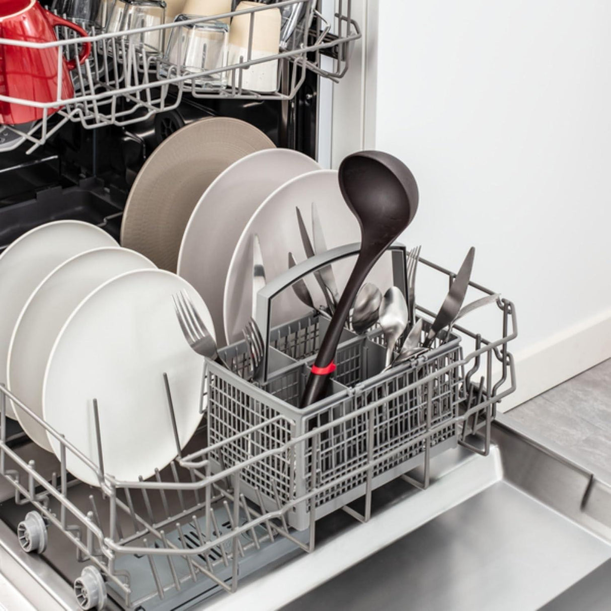 Tefal Ingenio High Temperature Resistance Robust Ladle Black