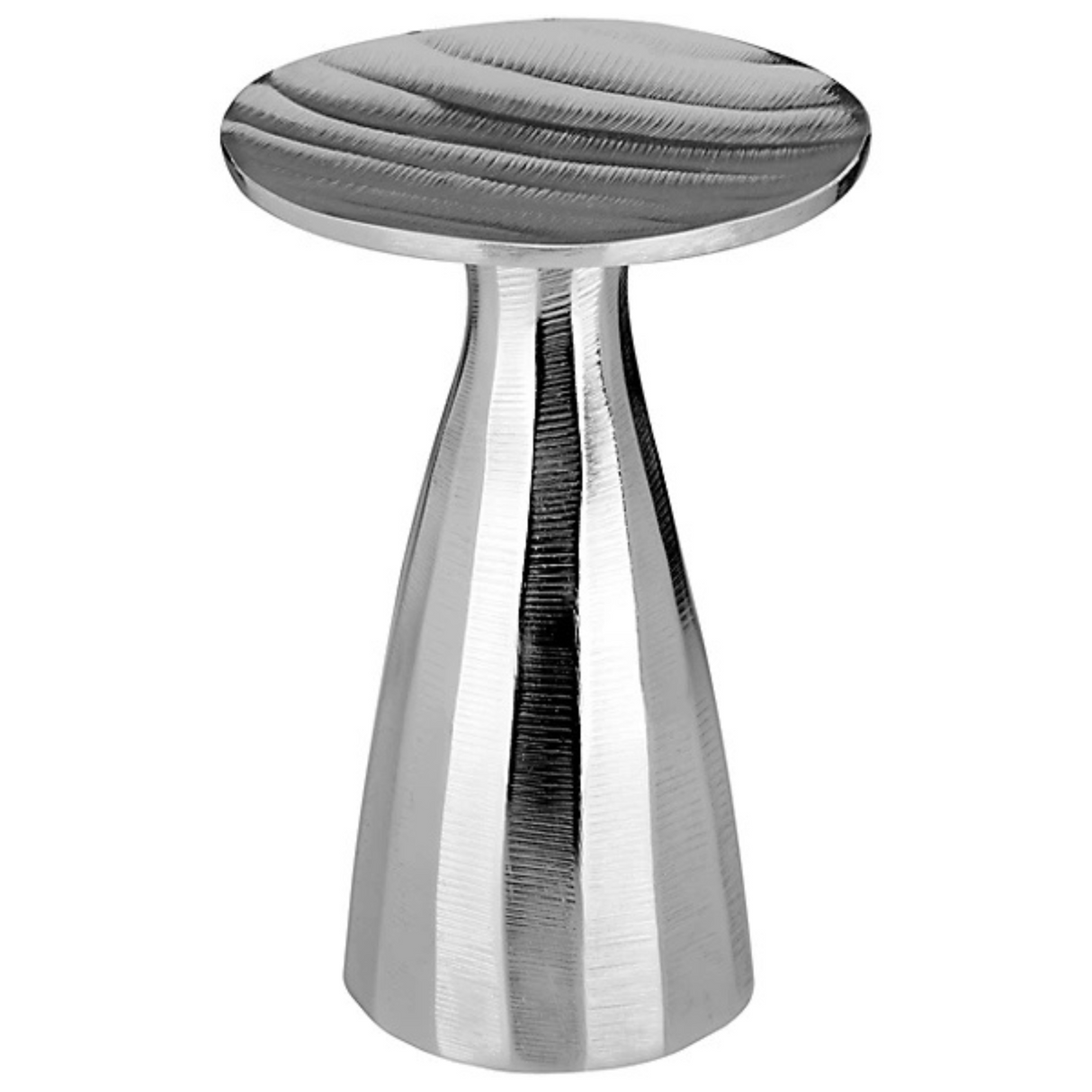 Kensington Townhouse Large Silver Candle Holder