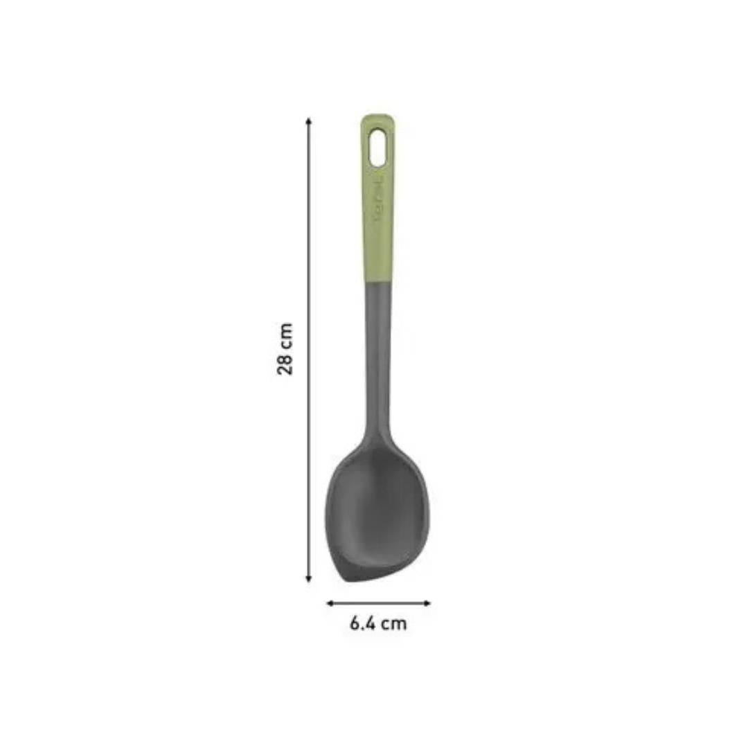 Tefal Essential Non Scratch 2 in 1 Scraping Spoon Grey