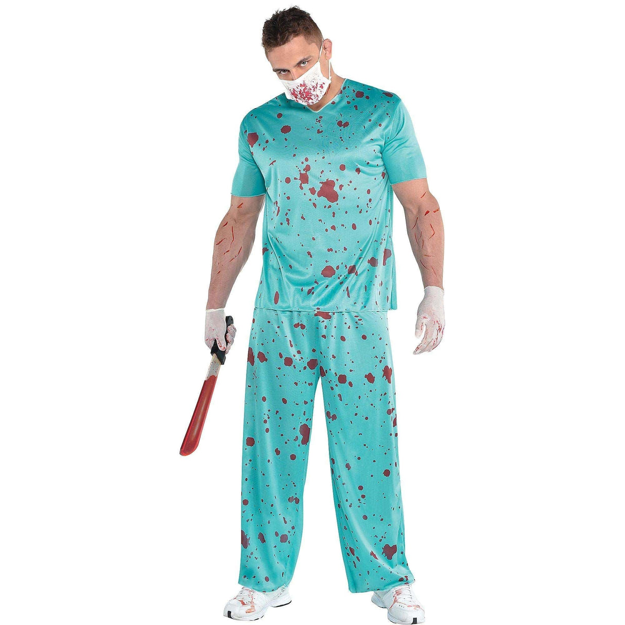 Adult Bloody Scrubs Hospital Nurse Costume - M