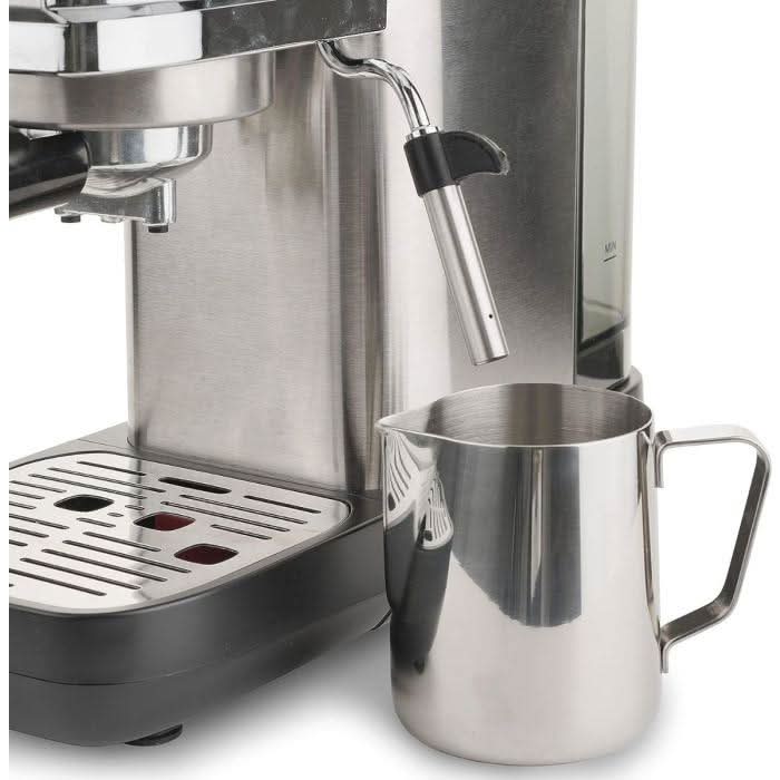 Ariete Slim Metal Espresso Coffee Maker 1300W Brushed Stainless Steel