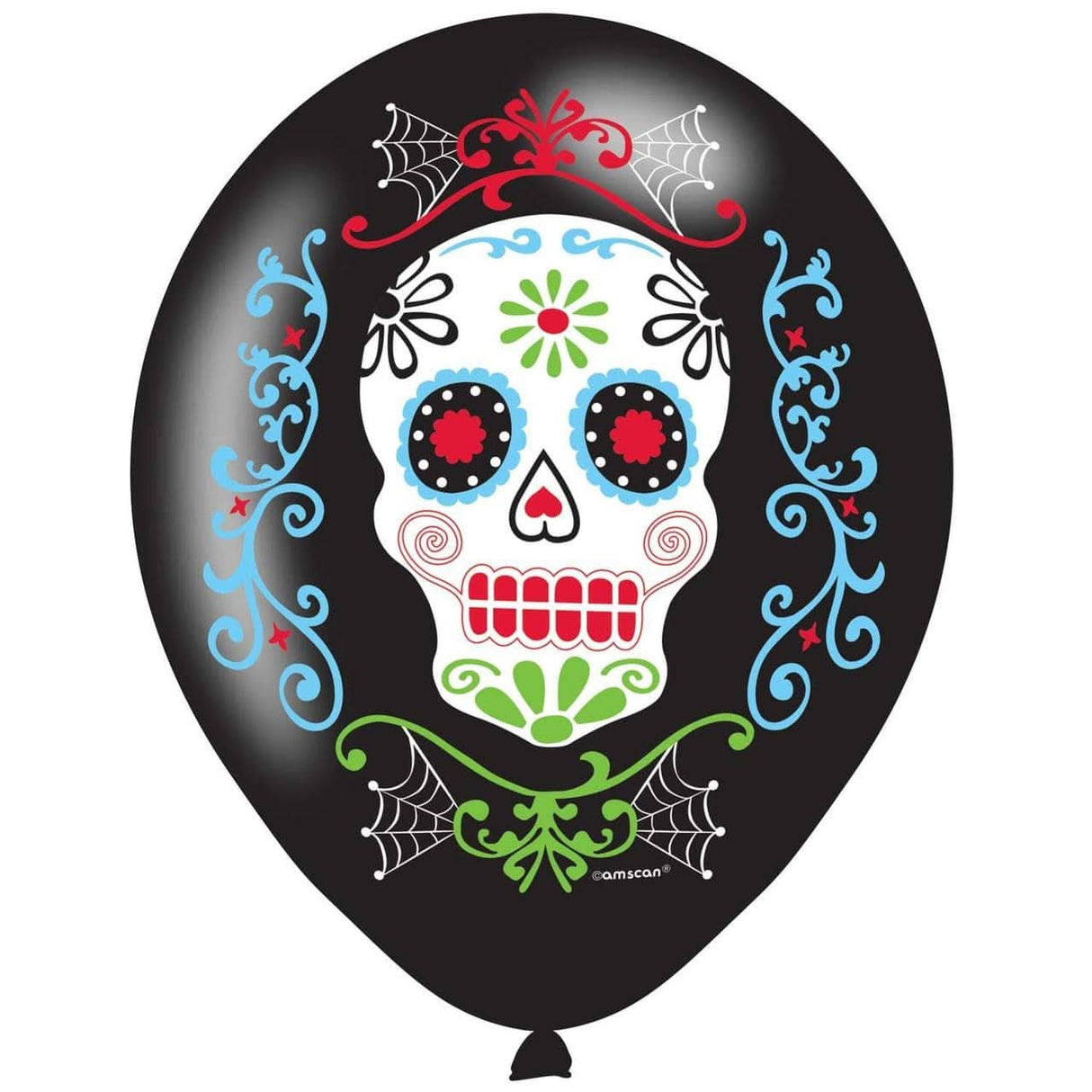 Amscan 11 Inch Latex Day of the Dead Balloon