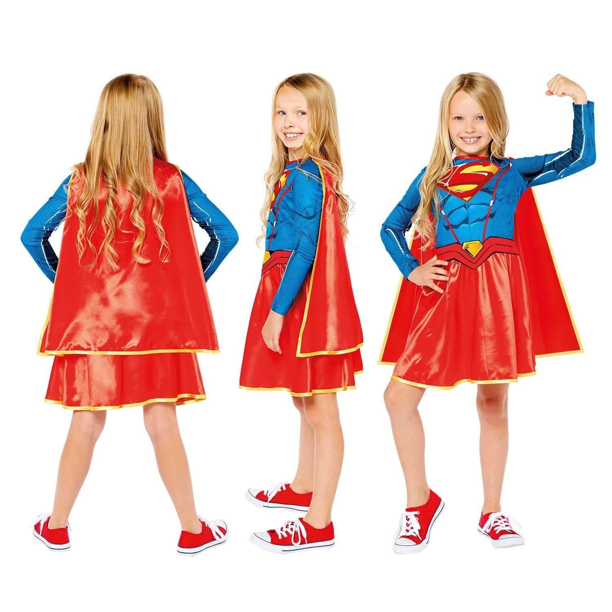 Child Supergirl Sustainable Costume