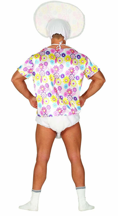 Men's Baby Costume Fancy Dress Stag Do -  L