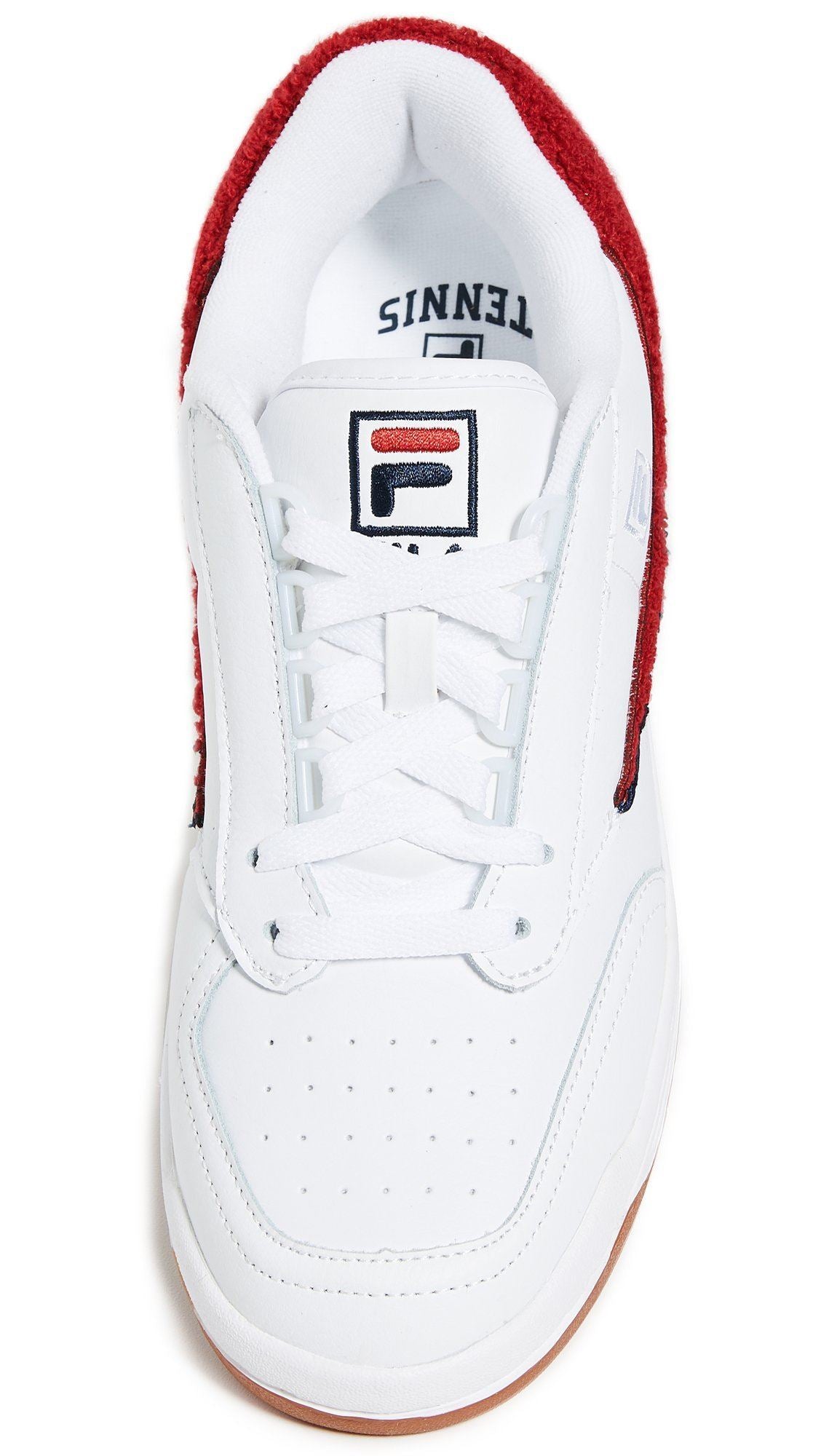 Fila Mens Original Tennis Varsity Trainers Size 10 White
