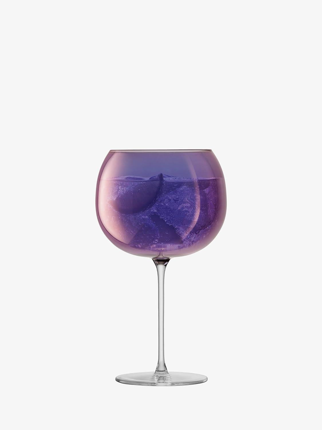LSA International Aurora 680ml Balloon Glass Set of 4 Violet