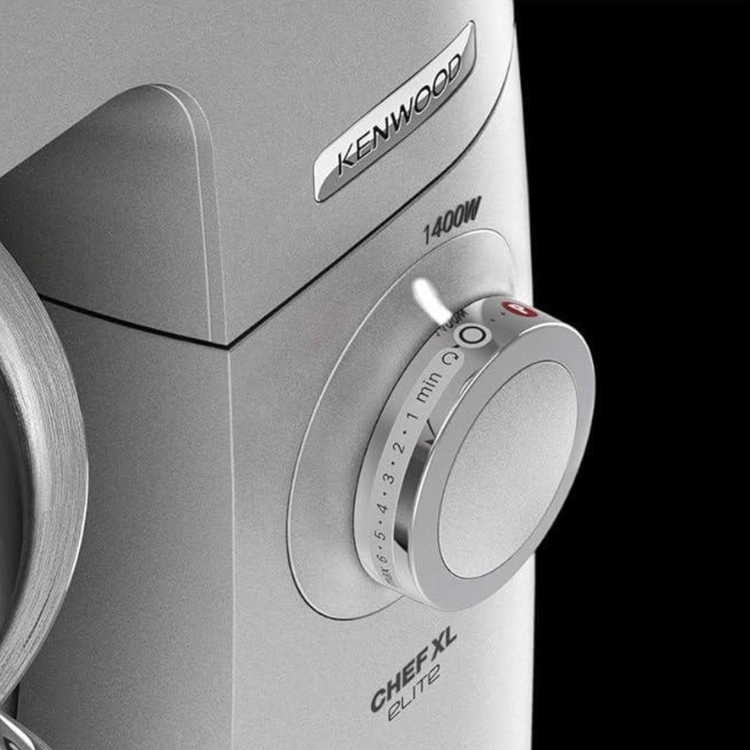 Kenwood Chef XL Elite KVL6300S 1400W Stand Mixer Silver EU Plug