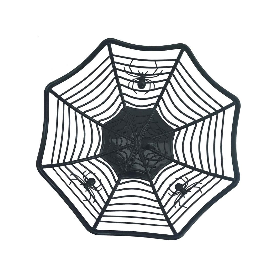 Amscan Spider Web Plastic Bowl 28cm x 33cm x 22cm