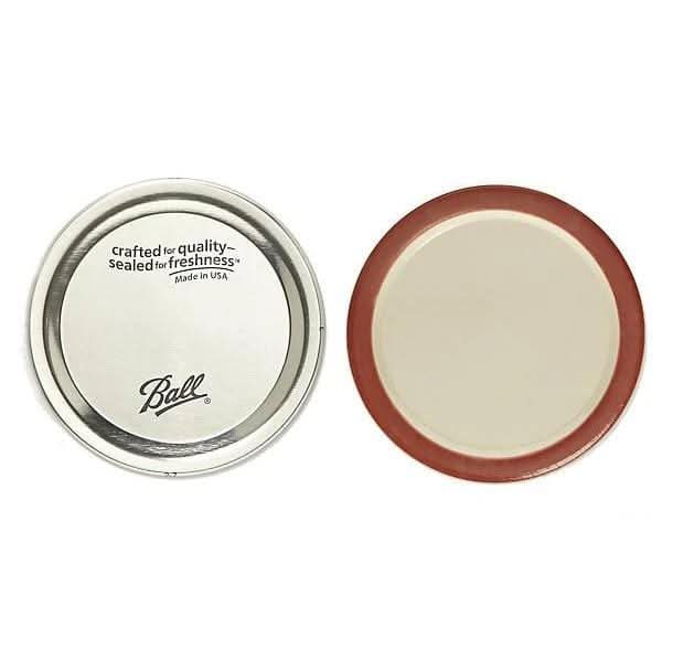 Ball Replacement Regular Mouth Jar Lids - 12 Pack