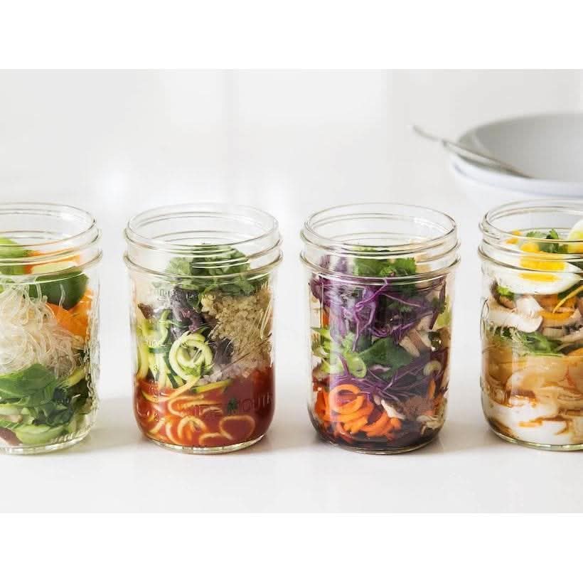 6 Ball Wide Mouth Mason Jars - 473ml