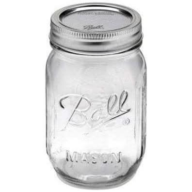 Ball Mason Jars Regular Mouth - 490ml 6 Pack