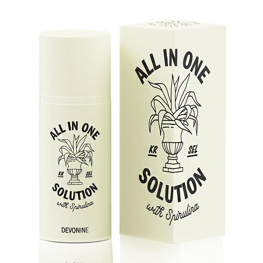 Devonine All in One Solution Vegan Cream with Spirulina 100ml Exp 2024