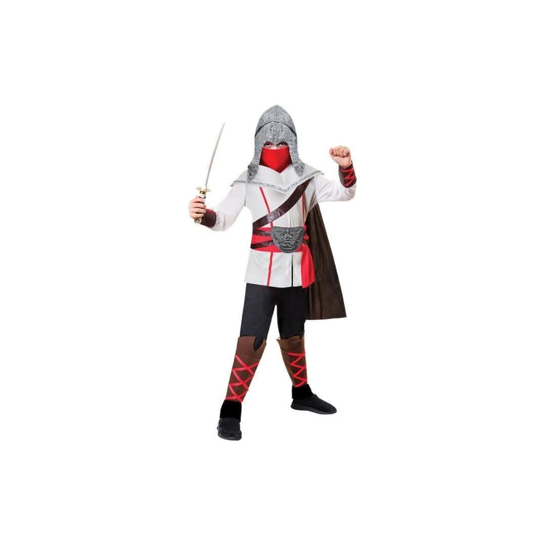 Child Boys Ninja Assassin Costume 5-7 Years