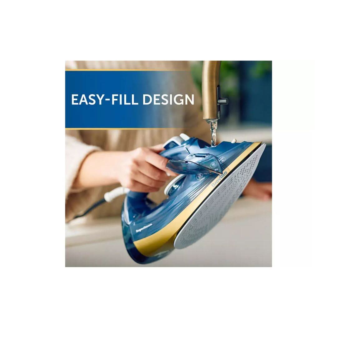 Breville VIN413 SuperSteam 2600W Corded Iron – Navy