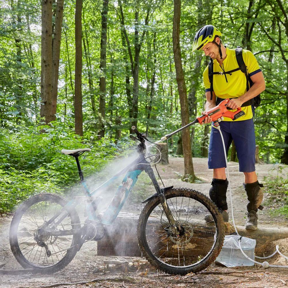 FLYMO Easiclean Li 18V Plus Portable Pressure Washer 24 Bar