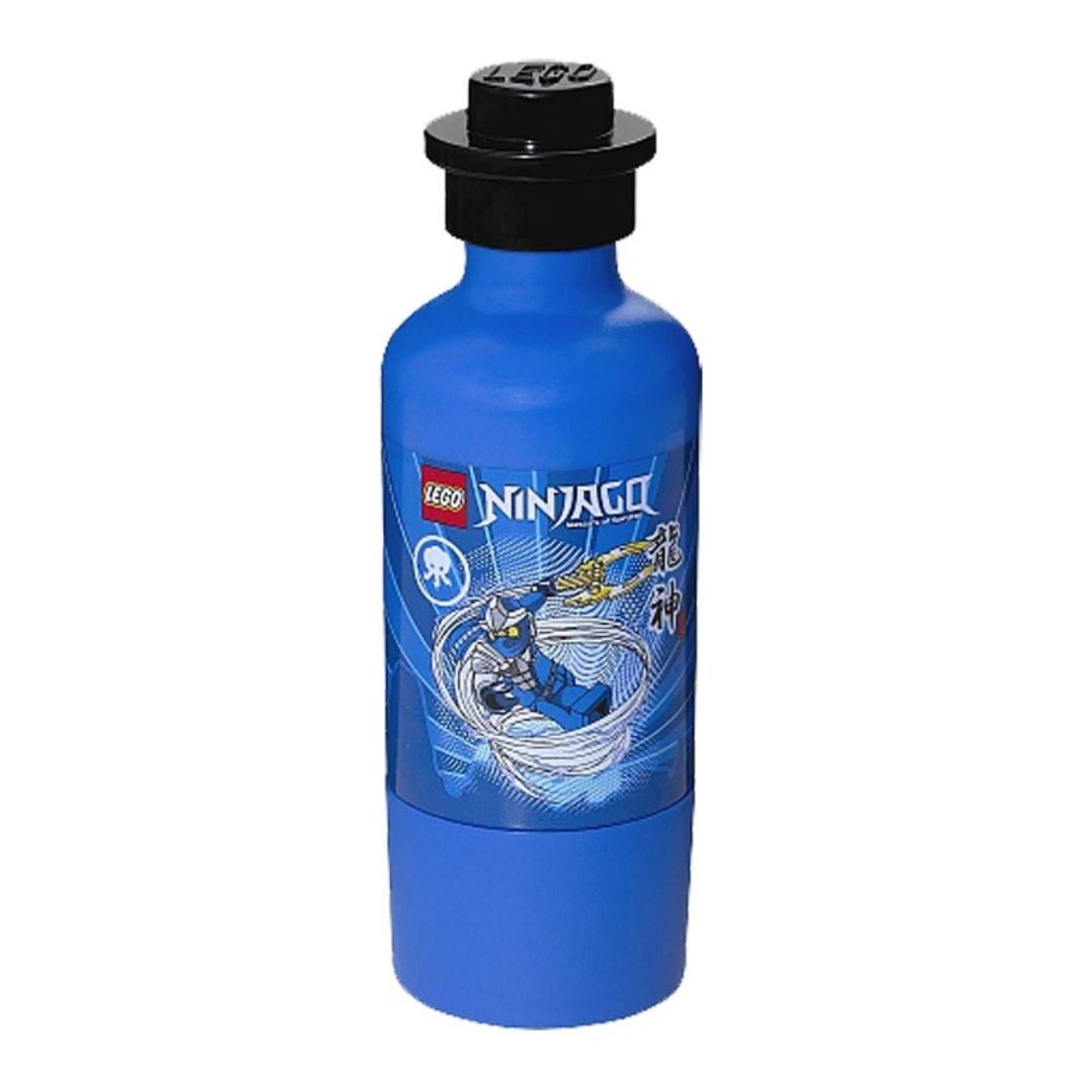 LEGO Jay ZX Ninjago 0.4L Drinking Bottle Blue