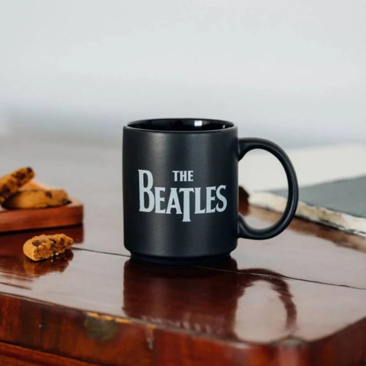 The Beatles Ceramic Mug 350ml Black