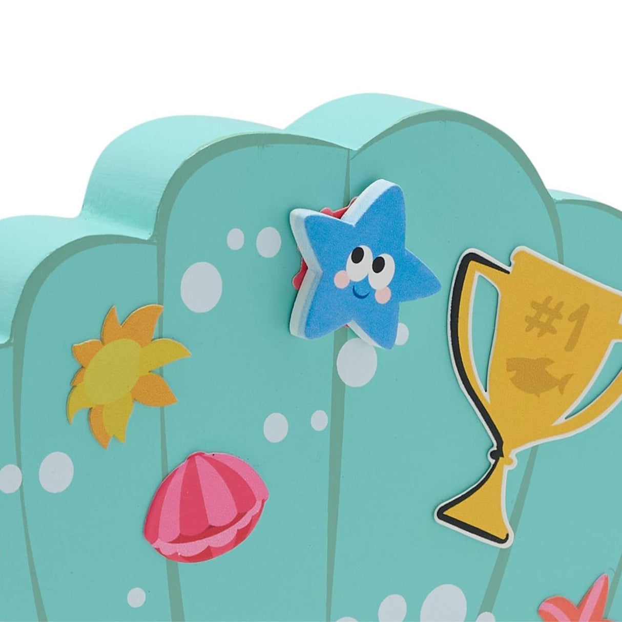Baby Shark Wooden Reward Chart Multi