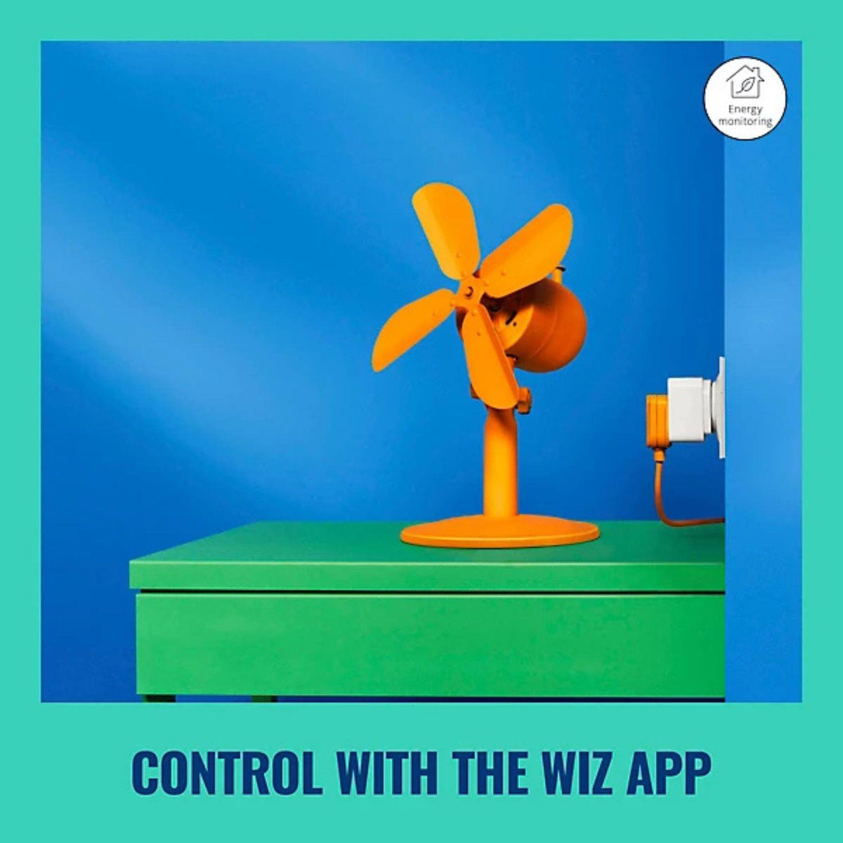 WiZ 94-WZ929002427816 Wi-Fi Smart Plug UK White