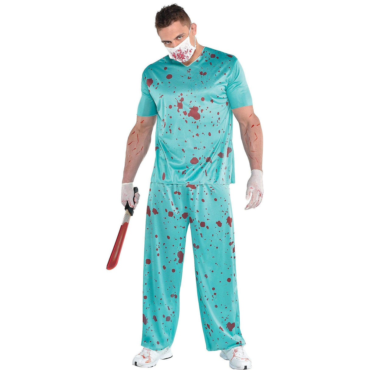 Adult Bloody Scrubs Hospital Nurse Costume - M