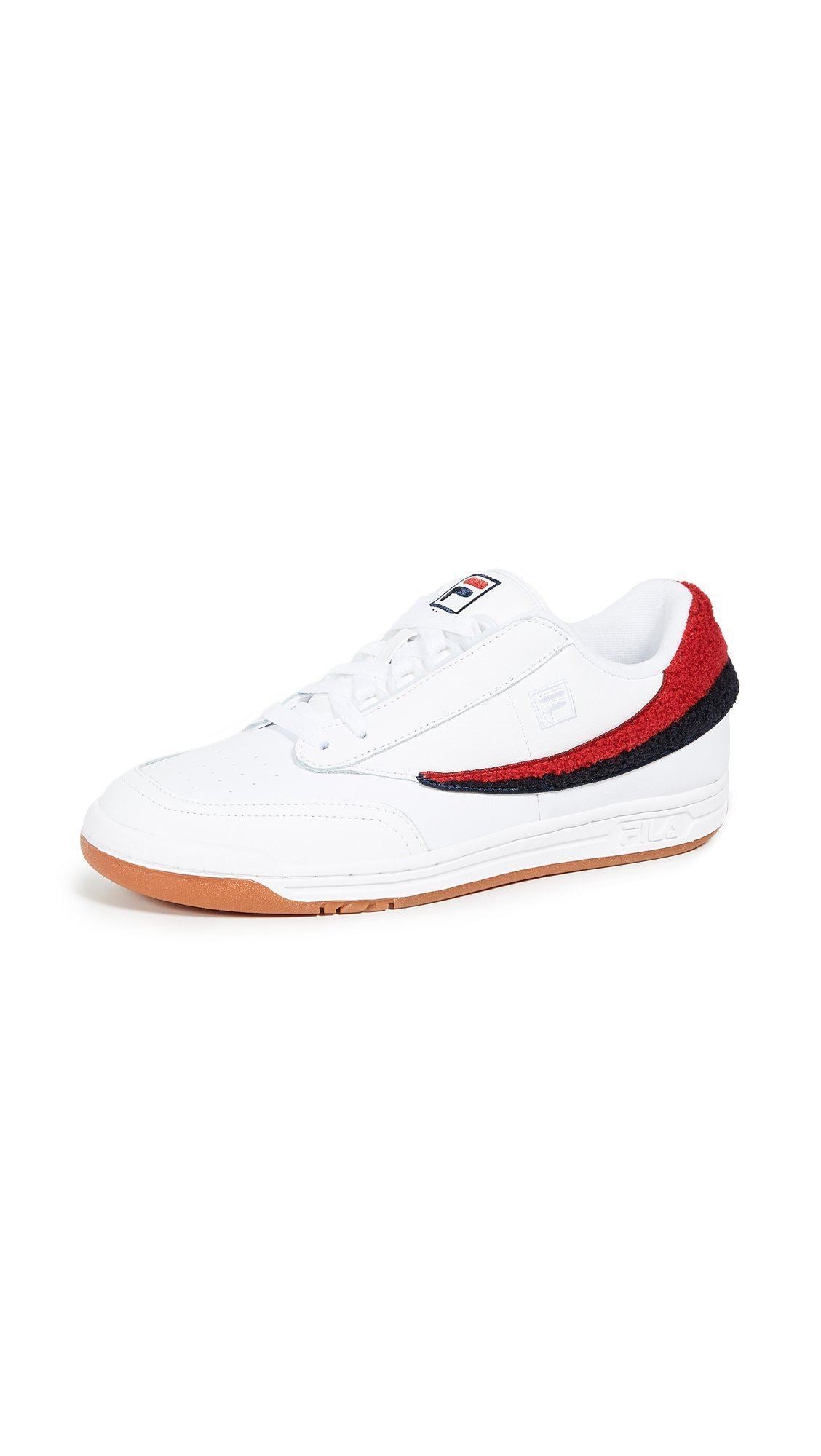 Fila Mens Original Tennis Varsity Trainers Size 10 White
