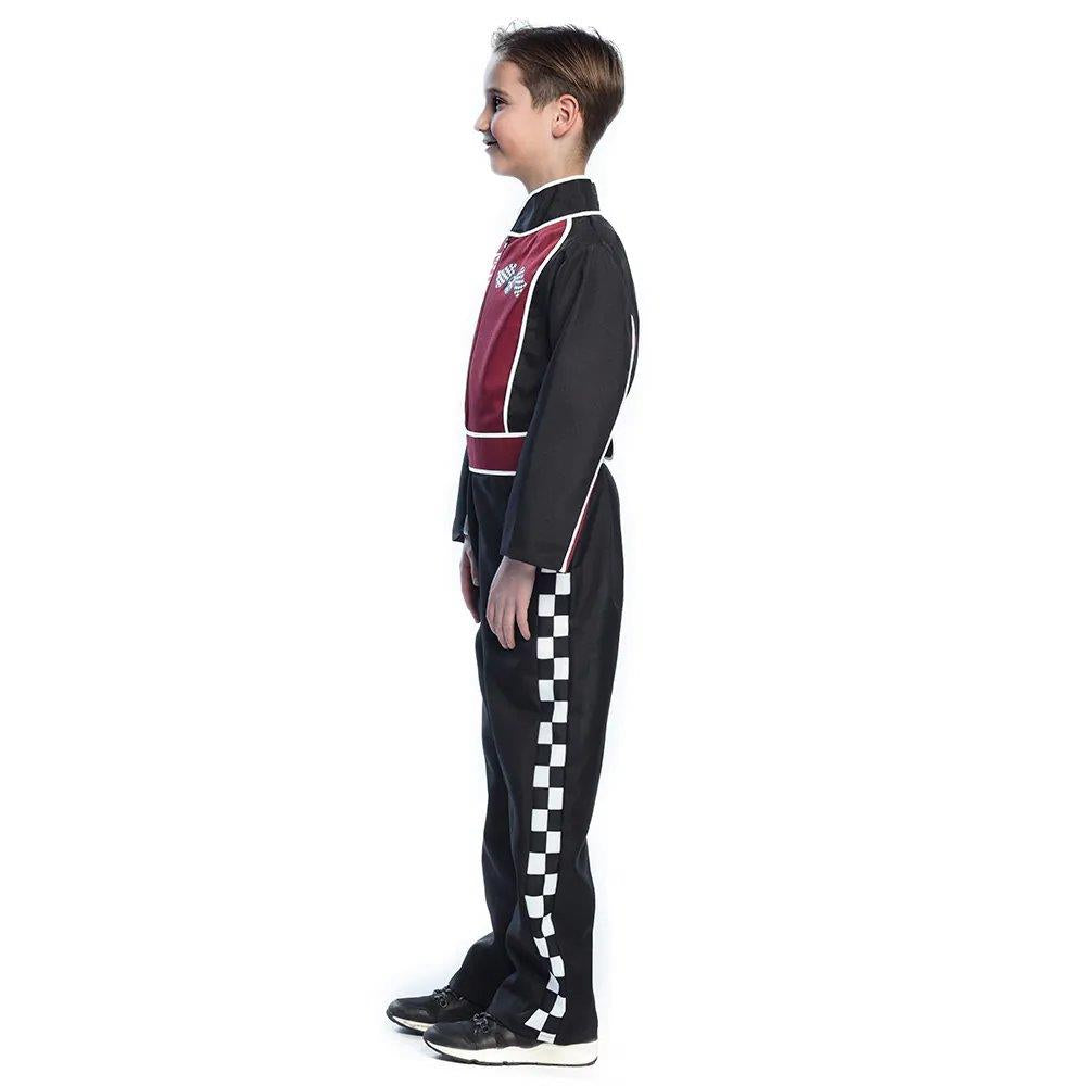 Child Racing Rookie Driver Jumpsuit Costume 4-6 Years