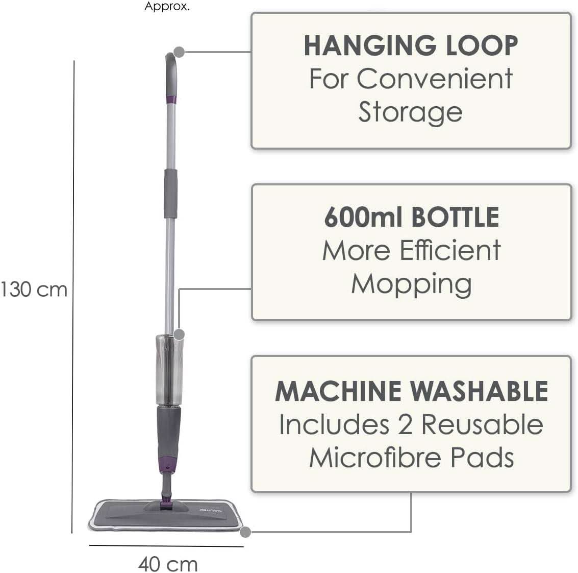 CALITEK Floor Mop Microfibre Spray (Bottle Only)