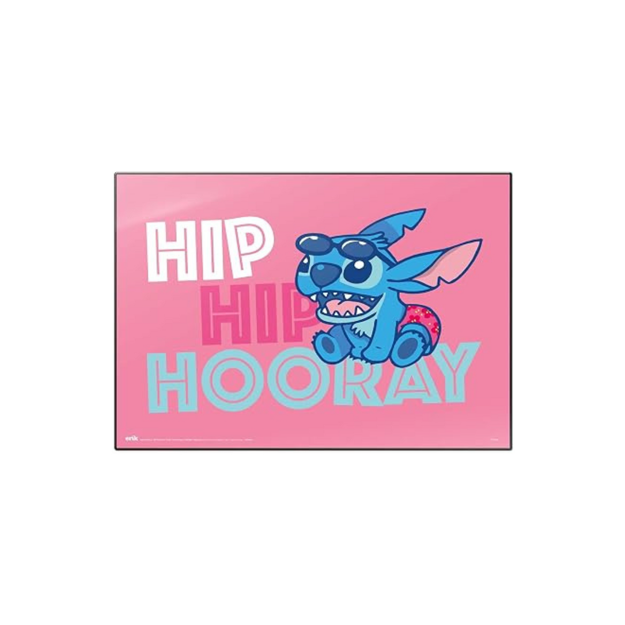 Disney Stitch Hip Hip Hooray Desk Mouse Mat