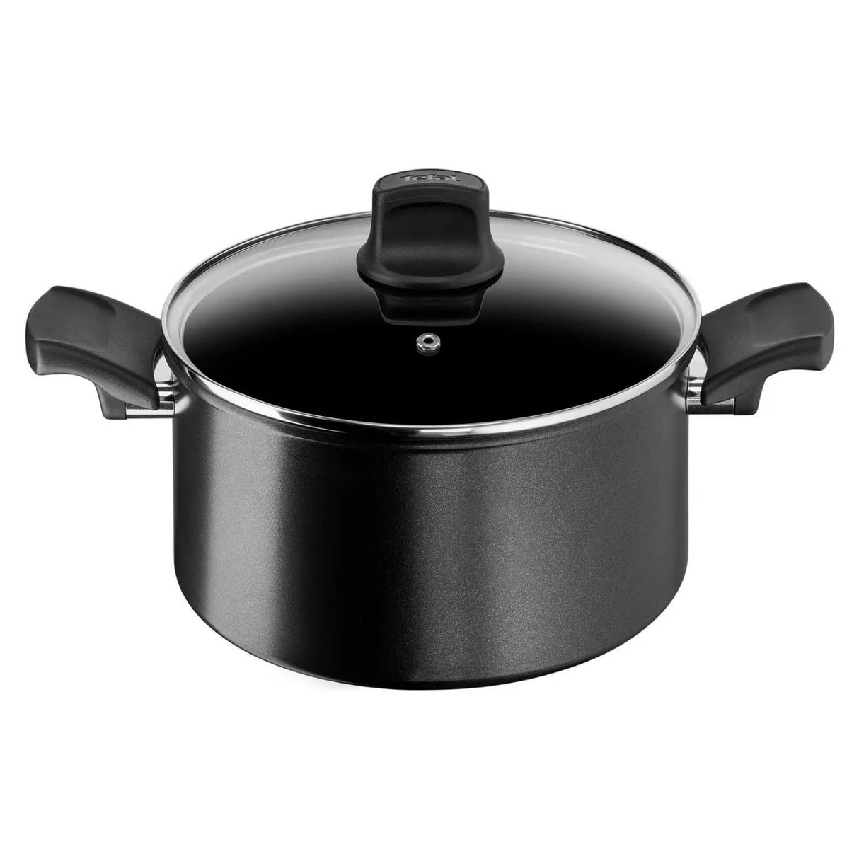 Tefal Titanium Excellence 24cm Non stick Stewpot Black