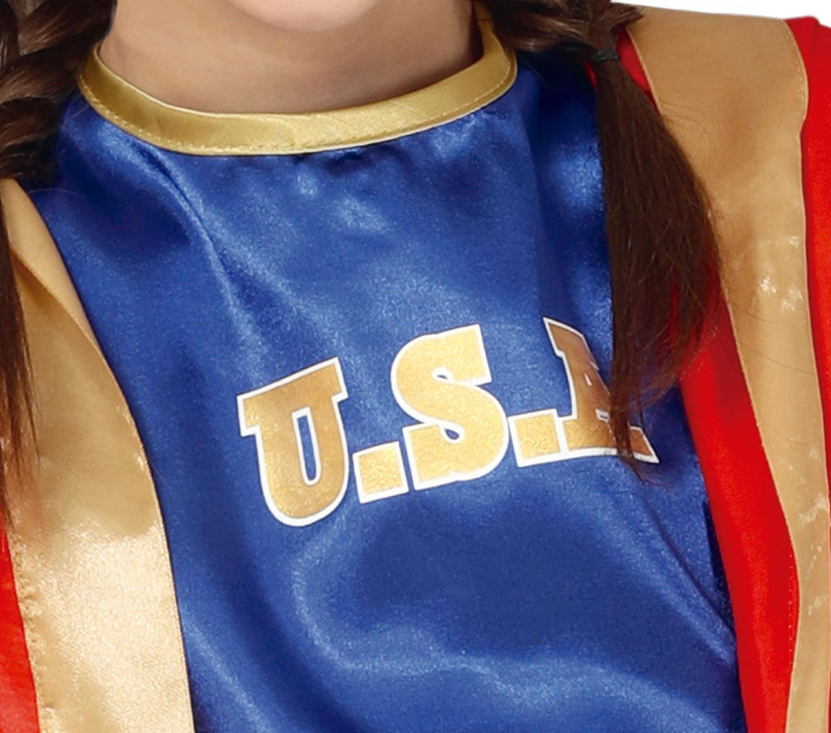 Child USA Boxing Rock Inspired Costume - 5-6 Years