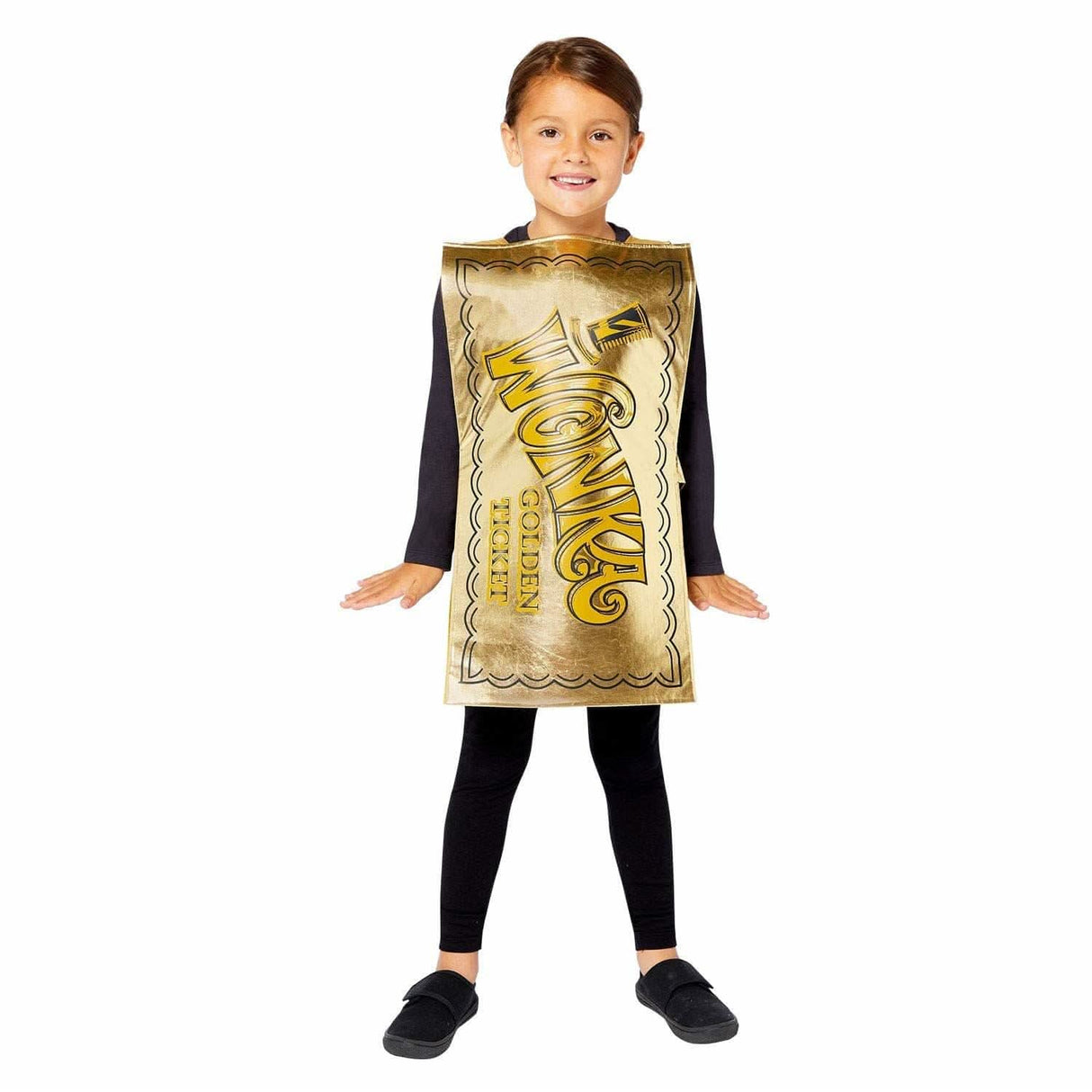 Child Golden Ticket Wonkabar Costume - 8-12 Years
