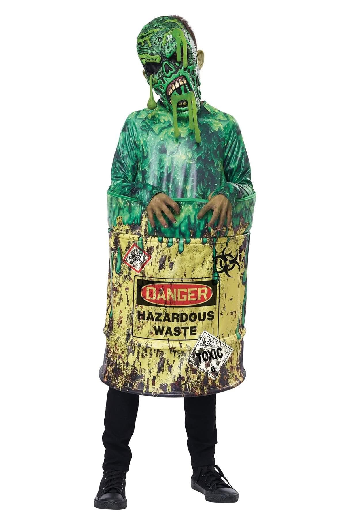 Child California Costumes Hazardous Waste Zombie Costume