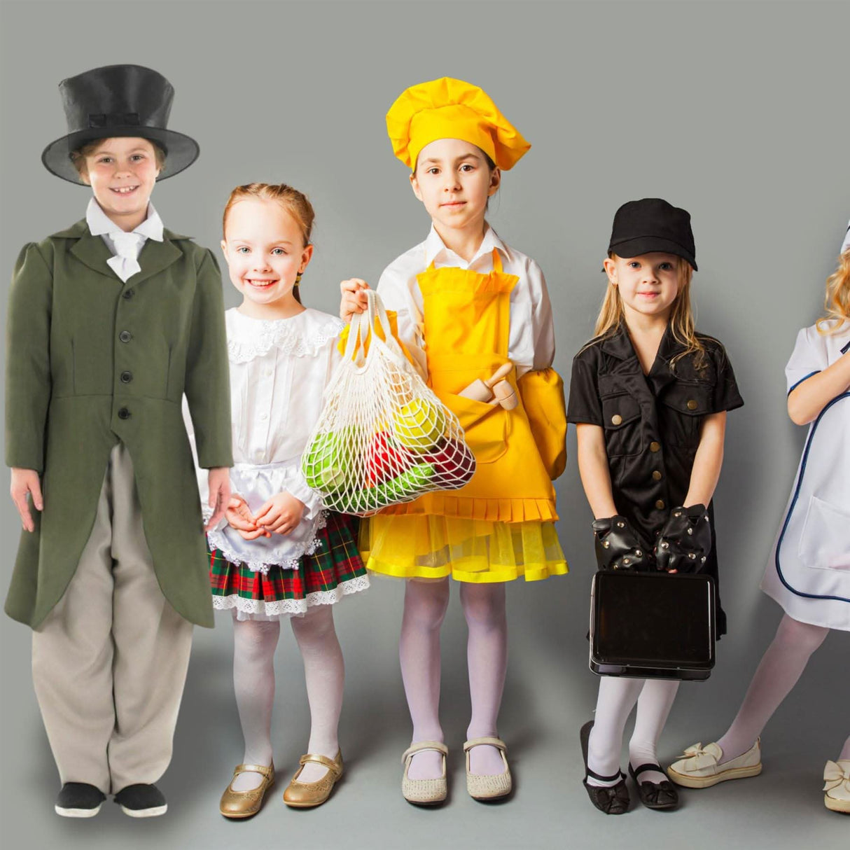 Child Regency Boy Costume With Top Hat