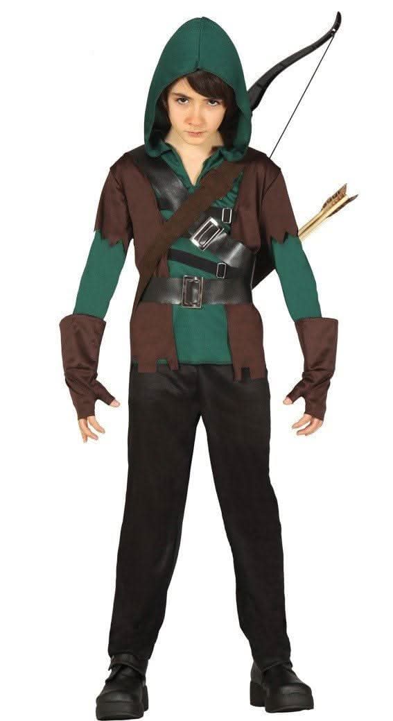 Child Archer Robin Hood Costume - 7-9 Years
