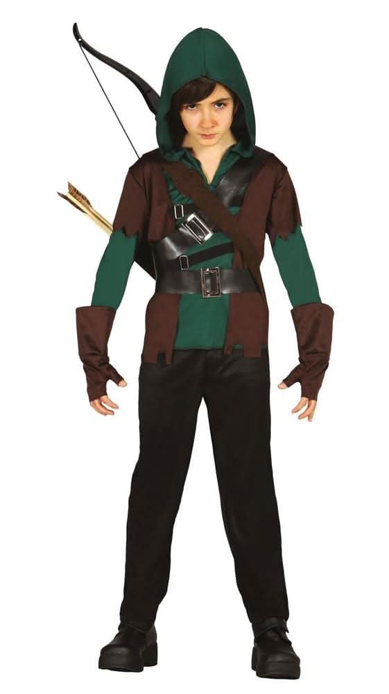 Child Archer Robin Hood Costume - 10-12 Years