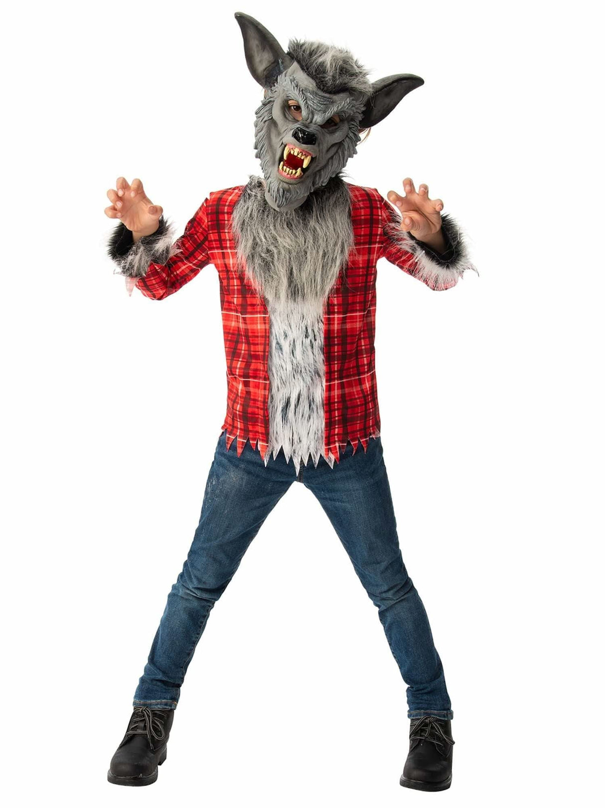 Child Bristol Novelty Werewolf Halloween Costume - 3-4 Years