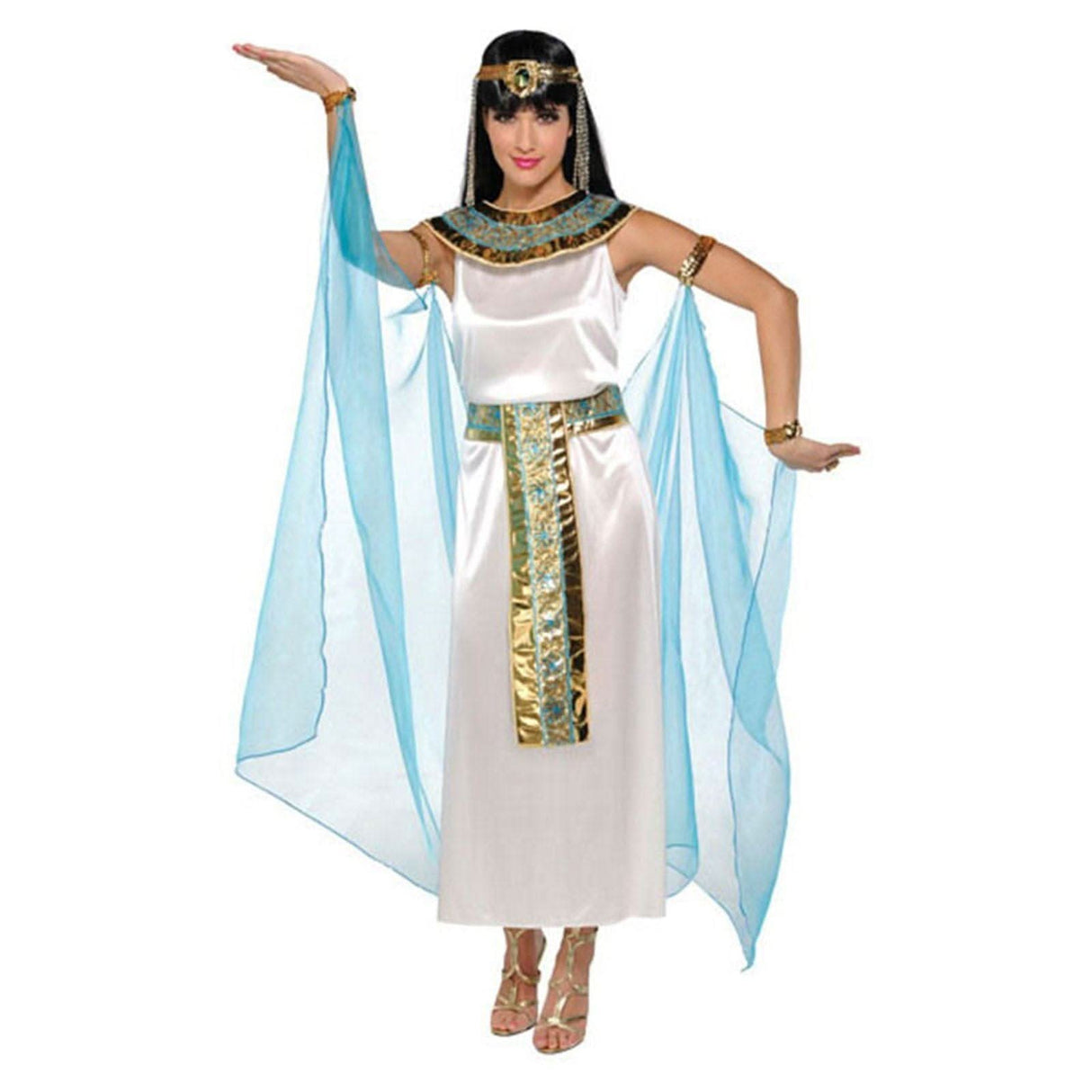 Women's Elegant Cleopatra Goddess Costume - S