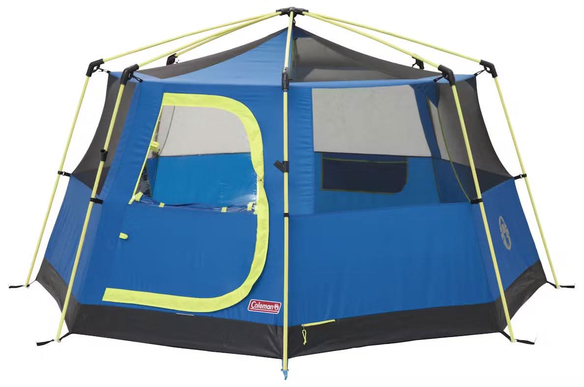 Coleman OctaGo 3 Man Dome WeatherTec Tent Blue